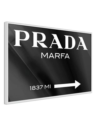 Poster  Prada (Black)